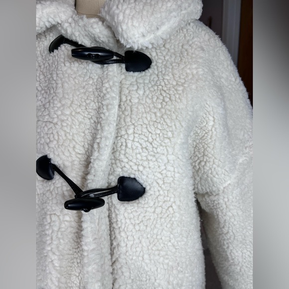 Abercrombie Toggle Sherpa jacket size large - Picture 8 of 8
